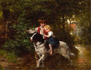 unknow artist A Ride through Water France oil painting artist
